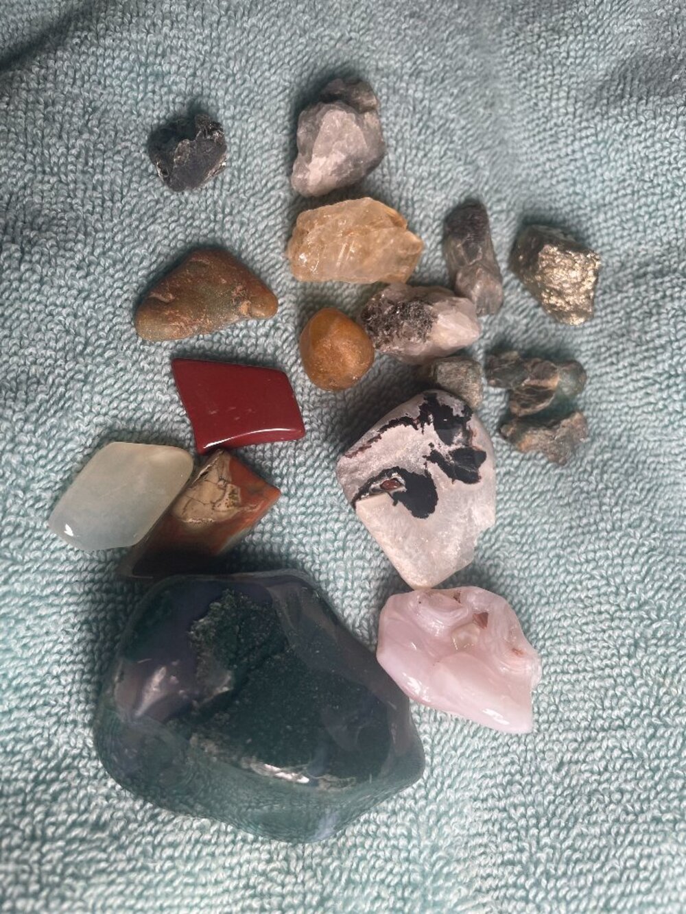 Polished And Raw Stones, 1